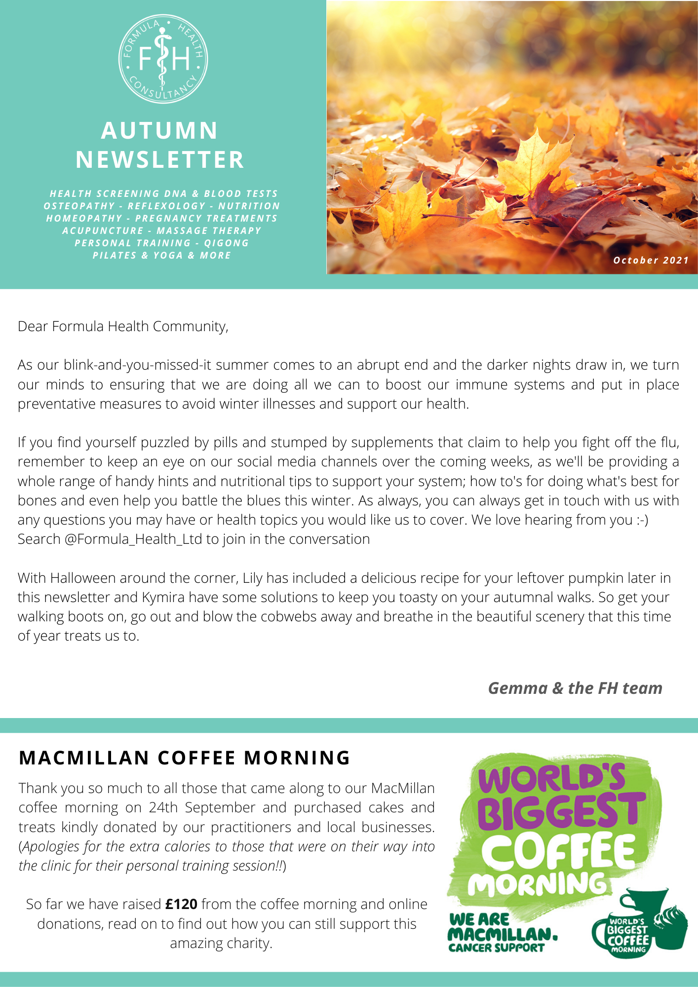 October Newsletter 1